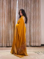 Insiya : Hand-Embroidered Dola Silk Saree - Image 3
