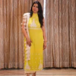 Insiya: Unstitched Muslin Suit with Delicate Lace Work