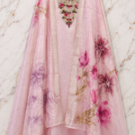 Naayra Insiya:Linen Suit with Artisan Hand Work