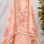 Insiya:Naayra Linen Suit with Artisan Knot Work