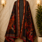 Insiya:Noor Black Maheshwari Suit