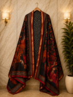 Insiya:Noor Black Maheshwari Suit