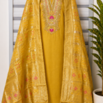 Rich jacquard dupatta Suit