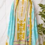 Pearl Grace Cotton Unstitched Suit Set