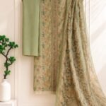 Green Leaves Linen suit