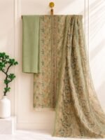 Green Leaves Linen suit
