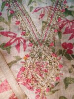 Insiya:Luxe Tussar Silk Suit with Intricate Zardozi Embroidery - Image 4