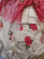 Insiya: Ruhani Cotton Suit with Handcrafted Kiroshiya Lace - Image 2