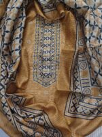 Heritage Handwork Tussar Silk Suit - Image 2