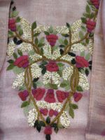 Naayra Insiya:Linen Suit with Artisan Hand Work - Image 3