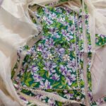 Gota Patti Patch Work Green Suit - Image 2