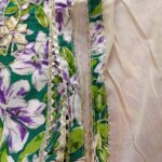 Gota Patti Patch Work Green Suit - Image 3