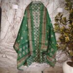 Green Shimmer Linen suit