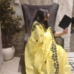 Artisan Slub Cotton Saree with Patch Work Details
