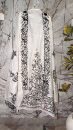 Insiya:Noir Elegance Cut Work Muslin Suit