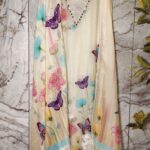 Insiya:Pearl Grace Digital Print Muslin Suit with Lace Work
