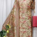 Insiya:Luxe Tussar Silk Suit with Intricate Zardozi Embroidery
