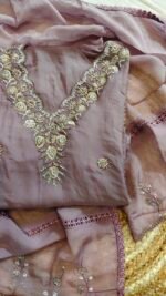 Sequin Glow Organza Ensemble - Image 4