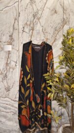 Insiya:Premium Black Suit Set with Ethnic Artwork - Image 2