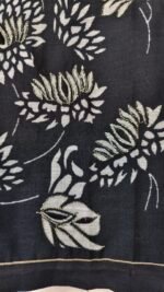 Velira Black Linen Unstitched Suit - Image 4