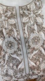 Alina Mul Sea Blue Mul Cotton Unstitched Suit - Image 2
