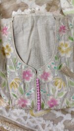 Ivory Grace Jaamdani Suit - Image 4