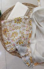 Golden Aary Jaipuri Cotton Suit