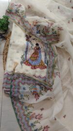 Gulnaar Handwork Kota Doriya Suit - Image 3