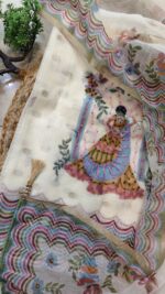 Gulnaar Handwork Kota Doriya Suit - Image 4