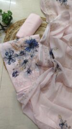 Mehar pink linen suit - Image 2