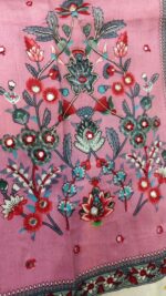 Multicolored Floral  Unstitched Cotton suit - Image 3