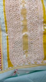 Pearl Grace Cotton Unstitched Suit Set - Image 3