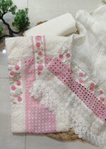 Elegant Hakuba Embroidered Suit Set - Image 3