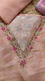 Floral  Shimmer Suit Set - Image 4