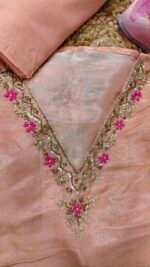 Floral  Shimmer Suit Set - Image 4