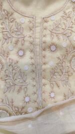 Eshra Pearl Mul Cotton Unstitched Suit Set - Image 6