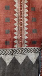 Shimmer linen Maroon Suit - Image 6
