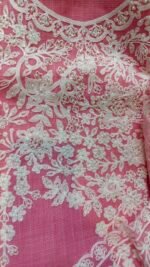 Insiya Pink Kota Doriya Suit with Aari Work - Image 3