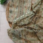Green Leaves Linen suit