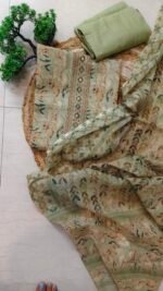 Green Leaves Linen suit - Image 3