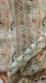 Green Leaves Linen suit - Image 5
