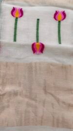 Linen Silk Jamdani Saree (Copy) - Image 10