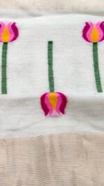 Linen Silk Jamdani Saree (Copy) - Image 11