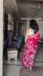 Elegant Batik Saree - Image 2