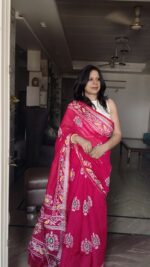Elegant Batik Saree