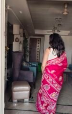 Elegant Batik Saree - Image 5