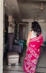 Elegant Batik Saree - Image 5