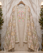 Ivory Grace Jaamdani Suit