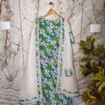 Gota Patti Patch Work Green Suit