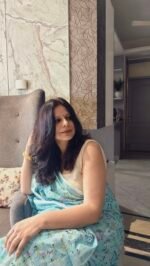 Warli Print Khadi Saree - Image 5